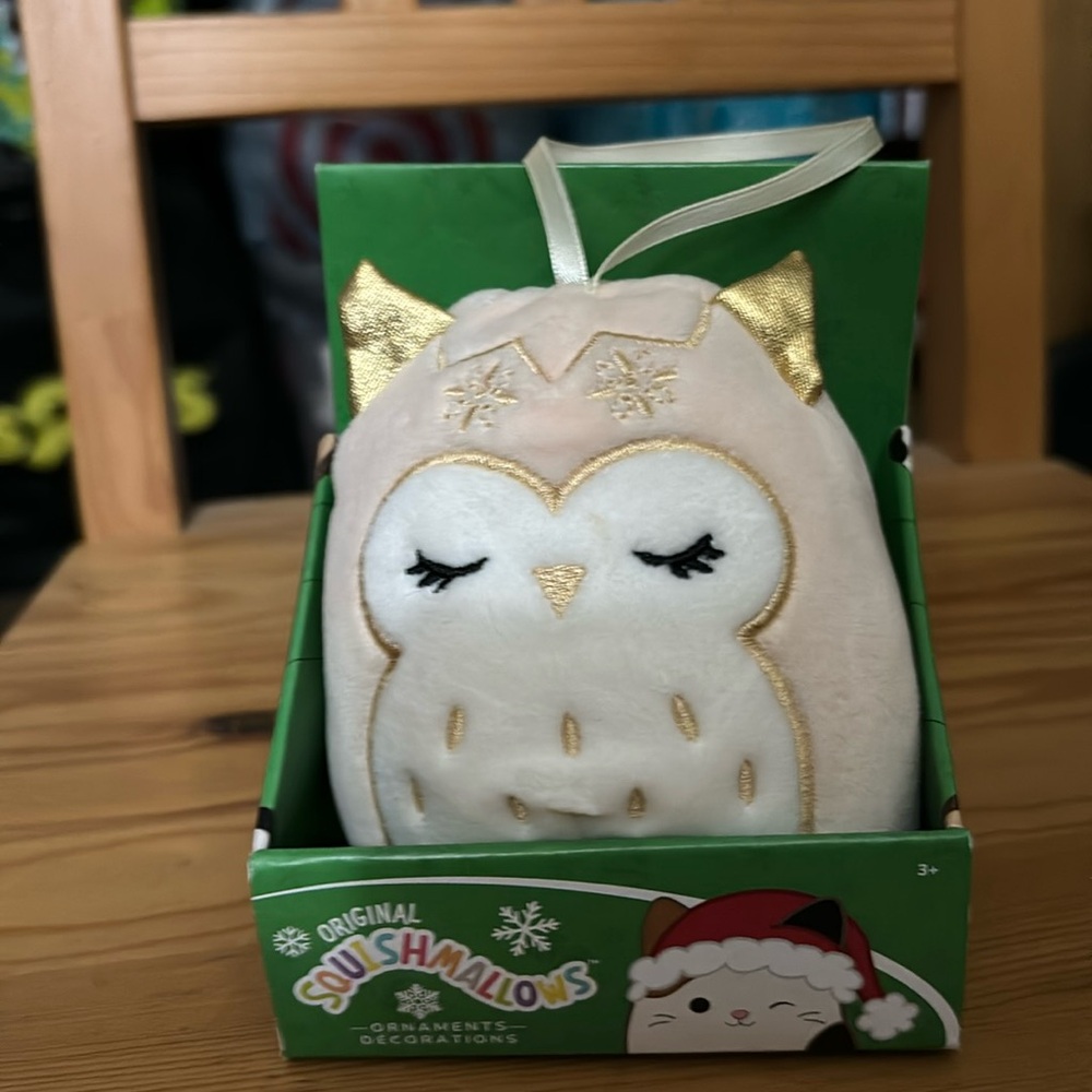 Squishmallows Christmas Holiday Squad Tom the Christmas Tree Ornament 4.5" NWT